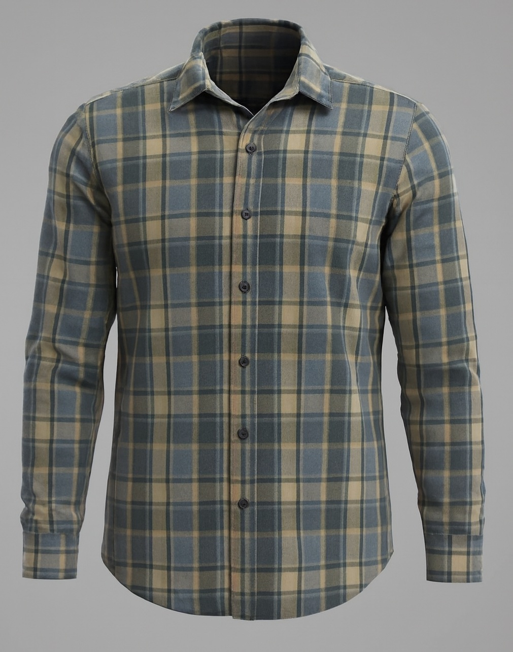 پیراهن چهارخانه پشمی استایل پاییزی