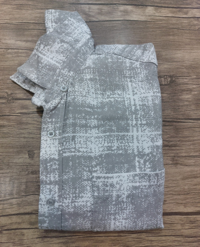 پیراهن مردانه چهارخانه آبرنگی سایز بزرگ (5XL, 6XL)